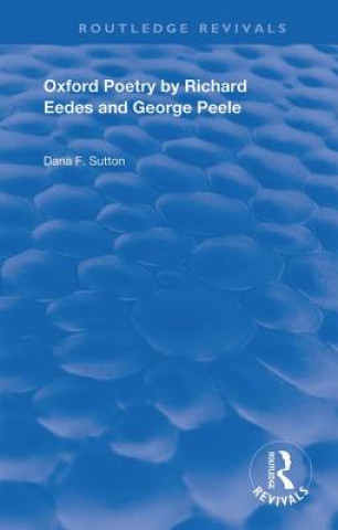 Kniha Oxford Poetry by Richard Eedes and George Peele Richard Eedes