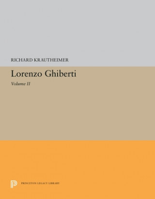 Kniha Lorenzo Ghiberti Richard Krautheimer