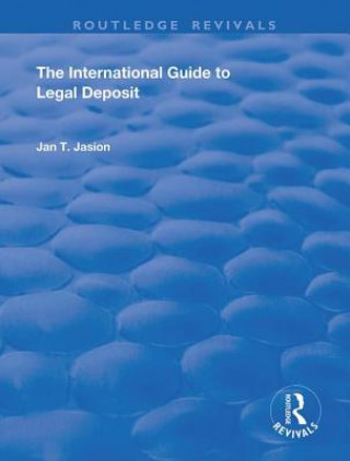Carte International Guide to Legal Deposit Jan T. Jasion