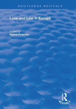 Kniha Love and Law in Europe 