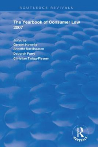 Knjiga Yearbook of Consumer Law 2007 