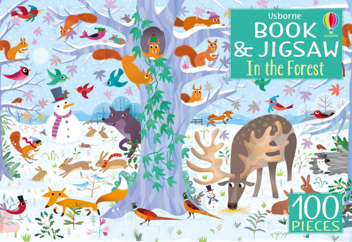 Carte Usborne Book and Jigsaw In the Forest Kirsteen Robson