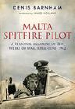 Carte Malta Spitfire Pilot DENIS BARNHAM