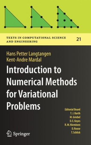 Kniha Introduction to Numerical Methods for Variational Problems Hans Petter Langtangen