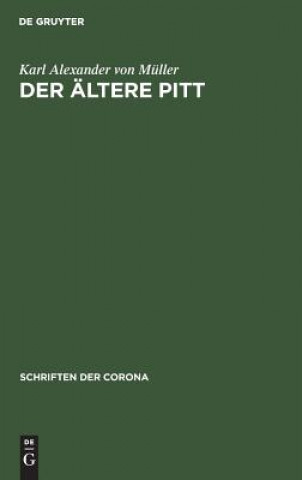 Knjiga altere Pitt Muller Karl Alexander von Muller