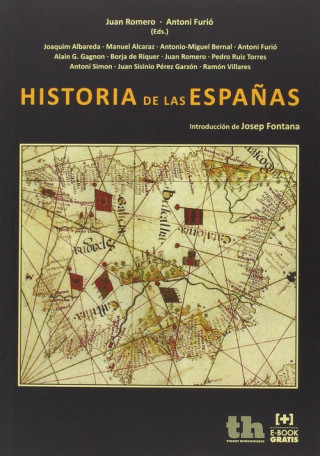 Kniha Historia de las Españas JUAN ROMERO