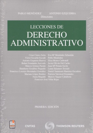 Kniha LECCIONES DE DERECHO ADMINISTRATIVO (DÚO) PABLO MENENDEZ