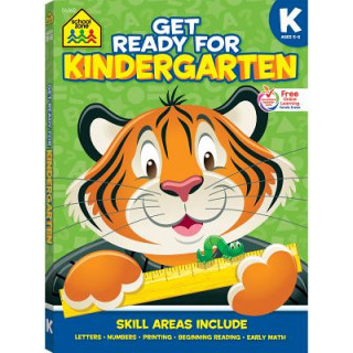 Könyv School Zone Get Ready for Kindergarten Workbook School Zone