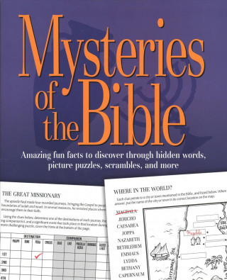 Könyv Mysteries of the Bible Product Concept