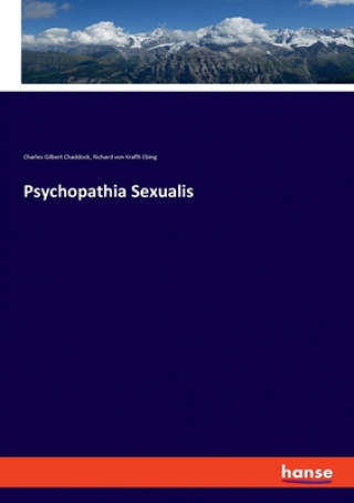 Book Psychopathia Sexualis Charles Gilbert Chaddock