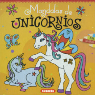 Kniha MANDALAS DE UNICORNIOS PARA COLOREAR 