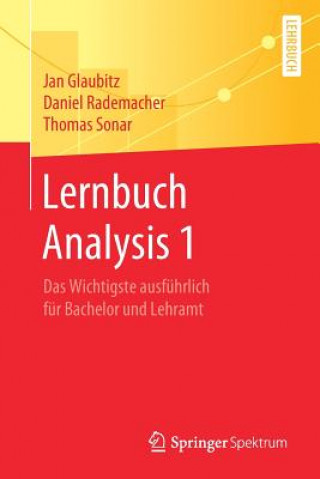 Kniha Lernbuch Analysis 1 Jan Glaubitz
