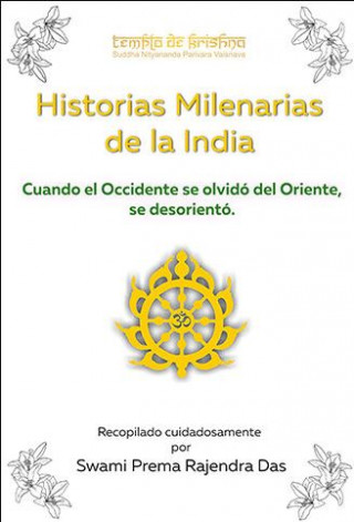 Carte HISTORIAS MILENARIAS DE LA INDIA SWAMI PREMA RAJENDRA DAS
