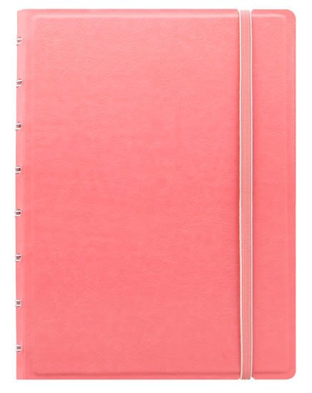 Carte Filofax A5 refillable notebook rose 