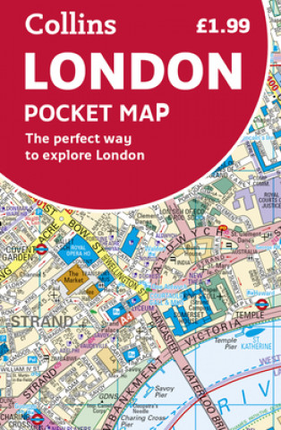 Materiale tipărite London Pocket Map Collins Maps