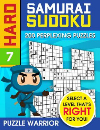 Książka Hard Samurai Sudoku: 200 Perplexing Puzzles Puzzle Warrior