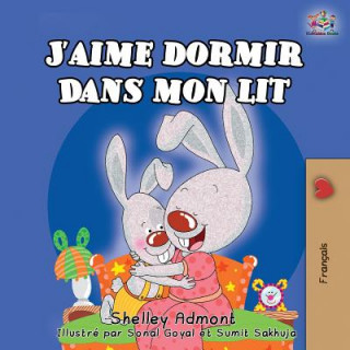 Kniha J'aime dormir dans mon lit Shelley Admont