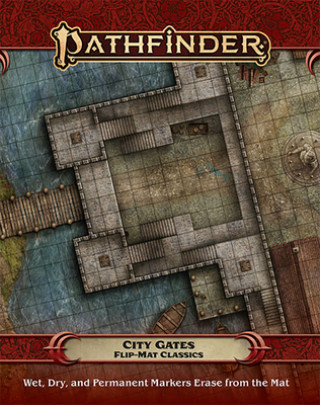 Játék Pathfinder Flip-Mat Classics: City Gates Jason A. Engle