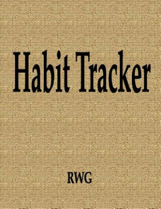 Kniha Habit Tracker Rwg