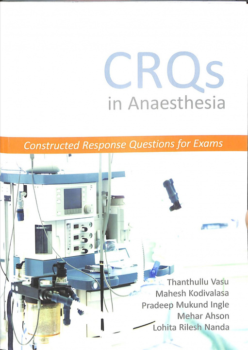 Kniha CRQs in Anaesthesia - Constructed Response Questions for Exams Vasu