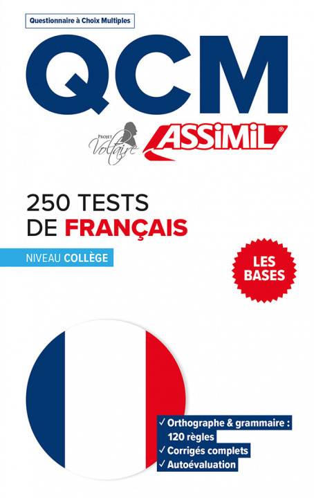 Könyv 250 Tests De Francais Aurore Ponsonnet