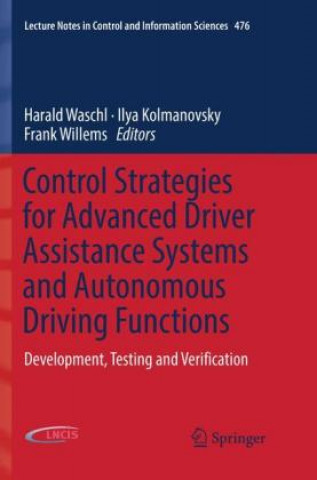 Könyv Control Strategies for Advanced Driver Assistance Systems and Autonomous Driving Functions Harald Waschl