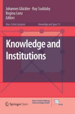 Carte Knowledge and Institutions Johannes Glückler