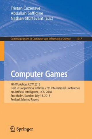 Knjiga Computer Games Tristan Cazenave