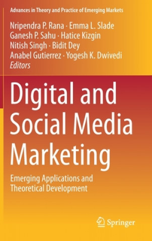 Kniha Digital and Social Media Marketing Nripendra P. Rana