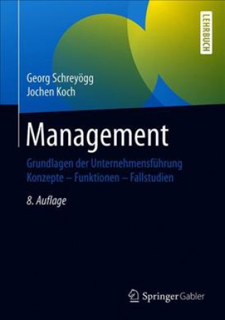 Könyv Management Georg Schreyogg