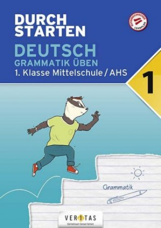 Kniha Durchstarten 1. Klasse - Deutsch AHS - Grammatik Gernot Blieberger