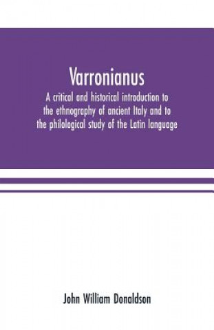 Carte Varronianus J WILLIAM DONALDSON