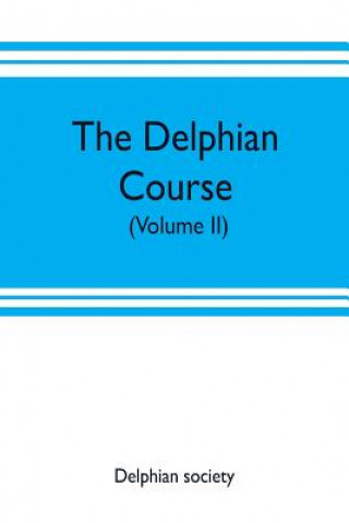 Kniha Delphian course DELPHIAN SOCIETY