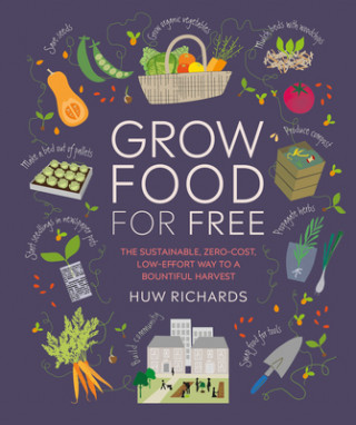 Kniha Grow Food for Free: The Sustainable, Zero-Cost, Low-Effort Way to a Bountiful Harvest Huw Richards