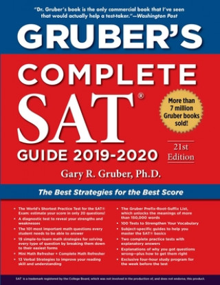 Livre Gruber's Complete SAT Guide 2019-2020 Gary Gruber