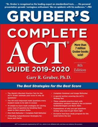 Carte Gruber's Complete ACT Guide 2019-2020 Gary Gruber