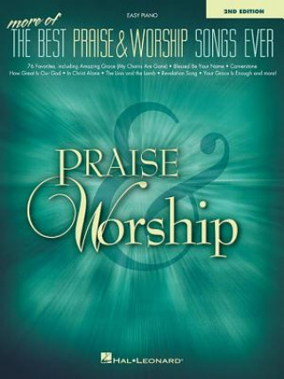 Carte More of the Best Praise & Worship Songs Ever Hal Leonard Corp