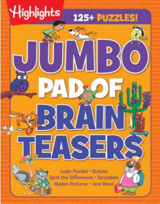 Knjiga Jumbo Pad of Brain Teasers Highlights