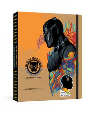 Naptár/Határidőnapló Black Panther School Planner: Be Strong, Be Proud: A Week-At-A-Glance Kid's Planner with Stickers Marvel