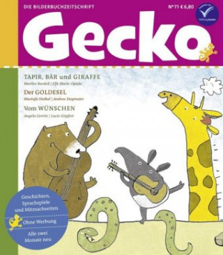 Könyv Gecko Kinderzeitschrift Band 71 Marlies Bardeli