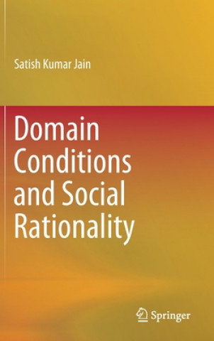 Knjiga Domain Conditions and Social Rationality Satish Kumar Jain