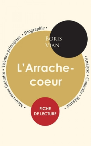 Könyv Fiche de lecture L'Arrache-coeur (Etude integrale) Boris Vian