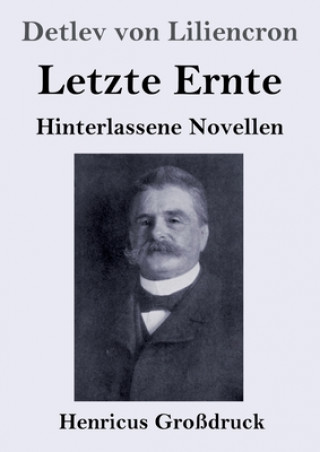 Carte Letzte Ernte (Grossdruck) Detlev Von Liliencron