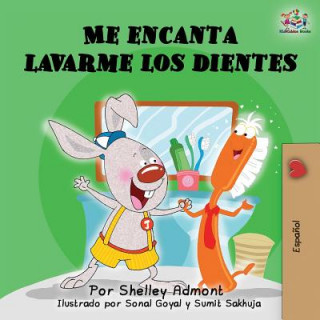 Kniha Me encanta lavarme los dientes Shelley Admont