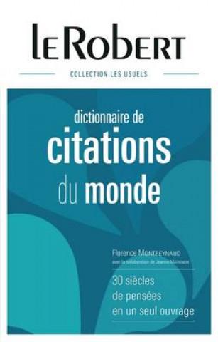 Kniha Dictionnaire: Citations Du Monde  Paperback 