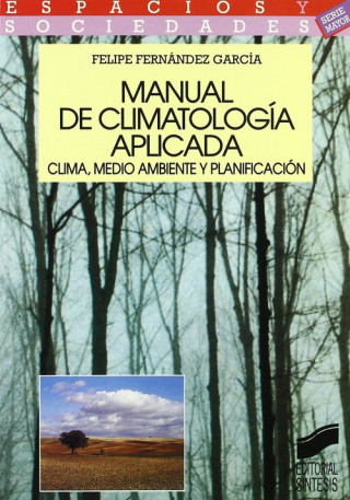 Kniha MANUAL DE CLIMATOLOGIA APLICADA - 