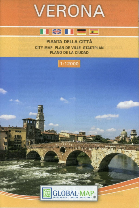 Materiale tipărite LAC  Pianta della Citta Verona 1:12 000 