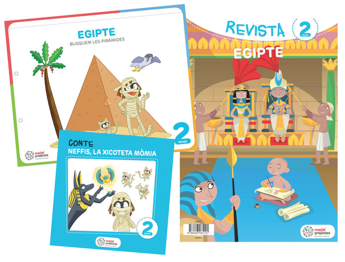 Carte EGIPTE 4 ANYS. BUSQUEM LES PIRÁMIDES. PROJECTES 2019 