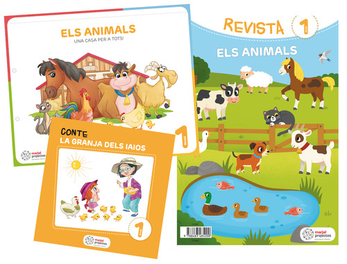 Kniha ELS ANIMALS 3 ANYS. UNA CASA PER A TOTS! PROJECTES 2019 