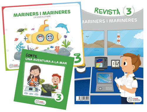 Książka MARINERS I MARINÈRES 5 ANYS. LA VIDA A LA MAR. PROJECTES 2019 